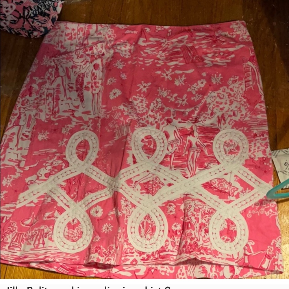 Lily Pulitzer size 2 skinny dippers skirt